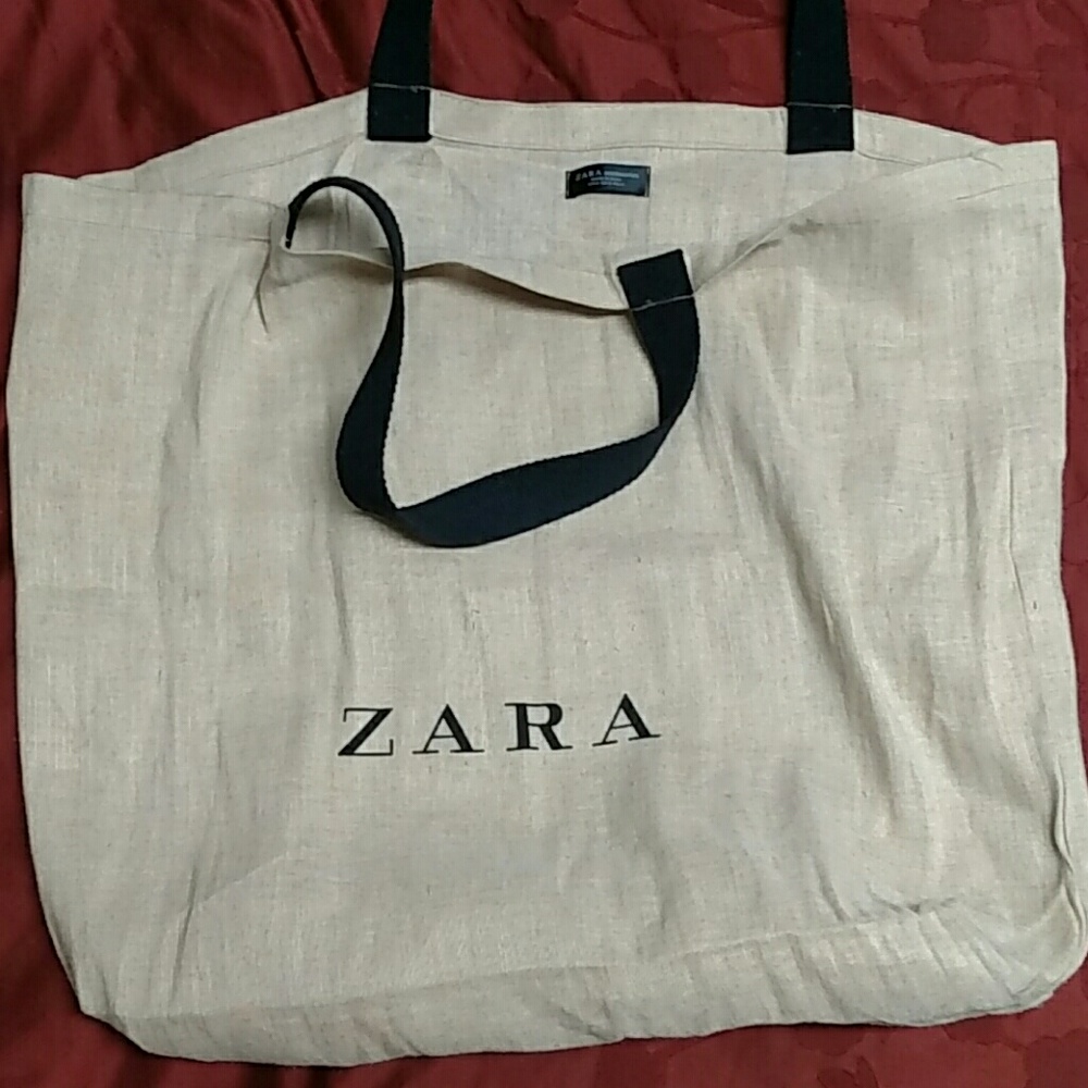 ZARA Jute Shopping Bag